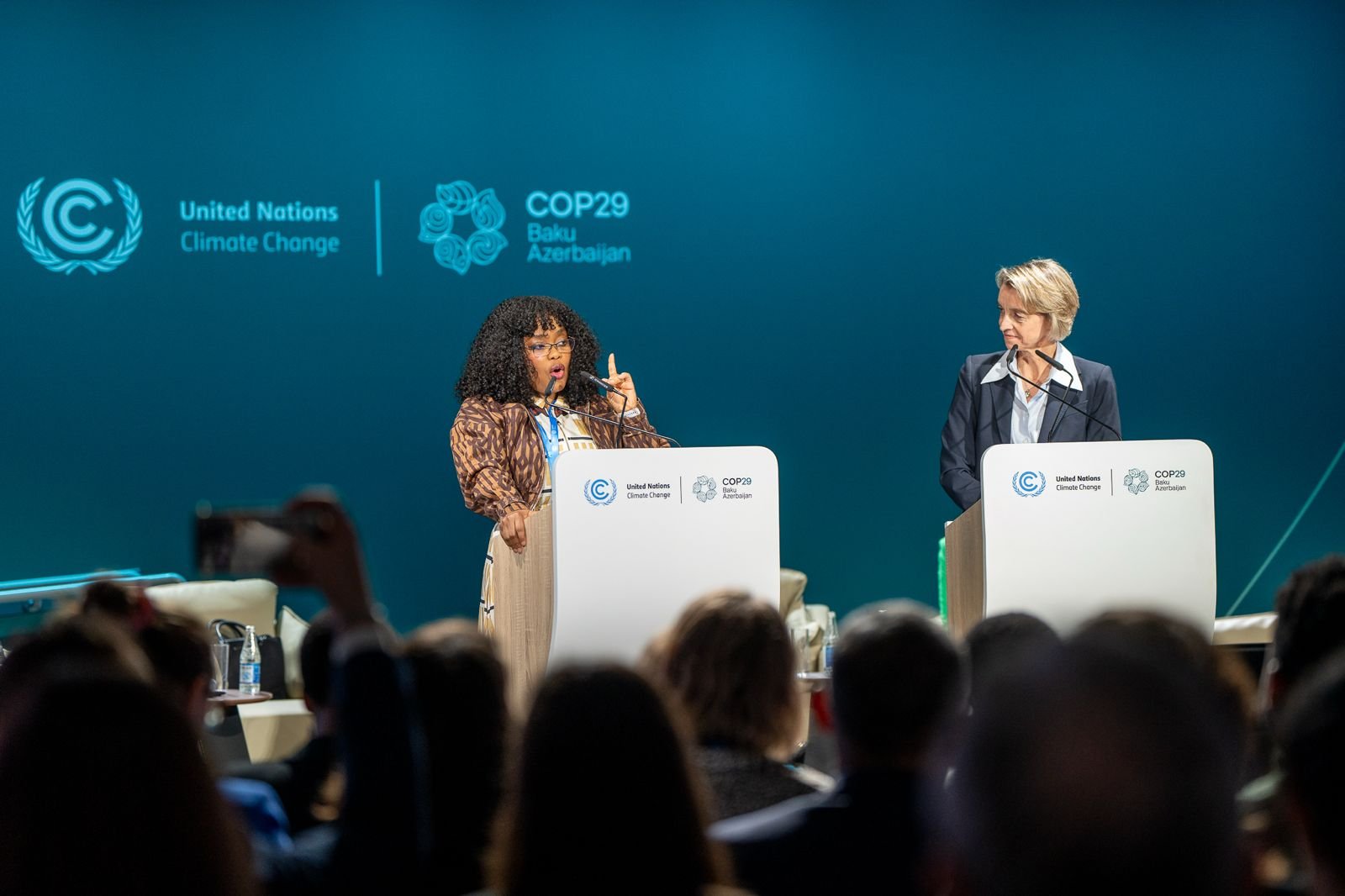 Dr Bonahis Oko at COP29 in Baku, Azerbaijan